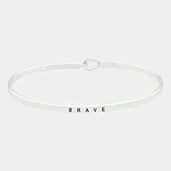 Jewelry - Brave Message Bracelet